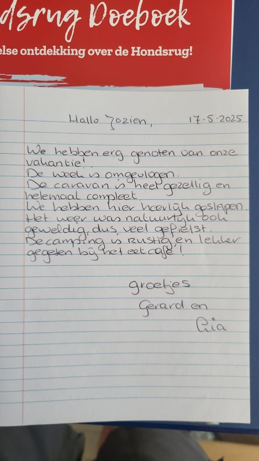 Camping Gezellige, Knusse, Stacaravan Banjer Schoonloo